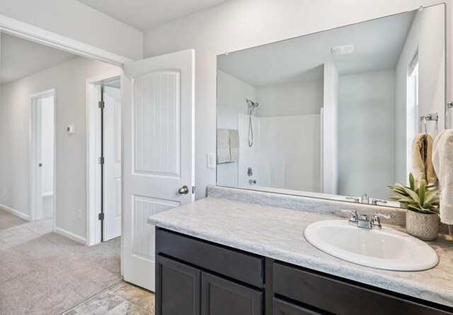 1013 Pepper Stone Dr, Lebanon, TN 37087 - full bathroom featuring vanity and a shower