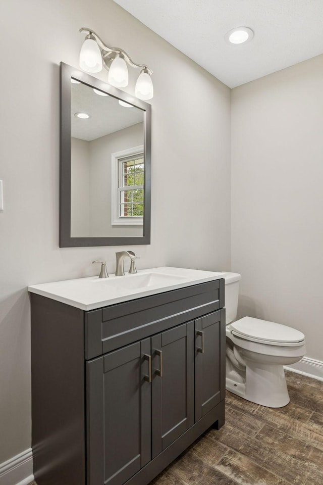 2762 Hunters Point Pike, Lebanon, TN 37087 - bathroom with vanity and wood finished floors