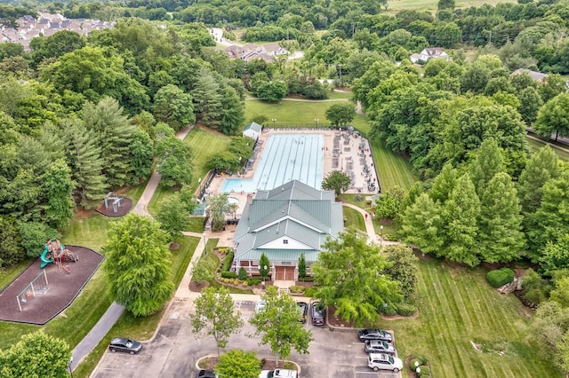 1033 Park Run Dr, Franklin, TN 37067 - aerial view