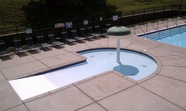 1033 Park Run Dr, Franklin, TN 37067 - community pool featuring a patio