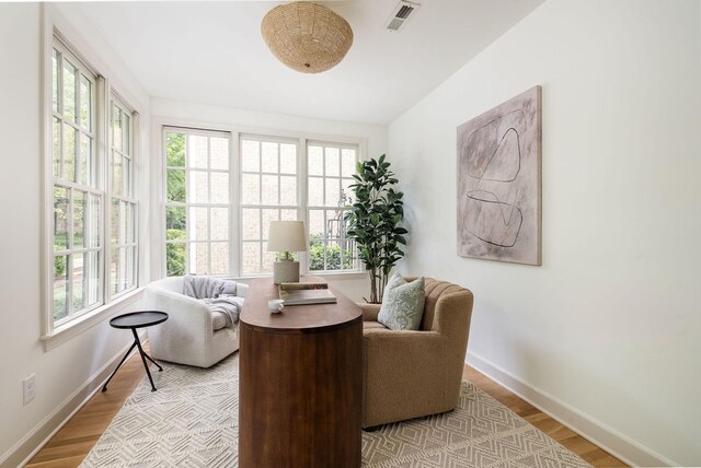 322 Starling Ln, Franklin, TN 37064 - living area with wood finished floors and baseboards