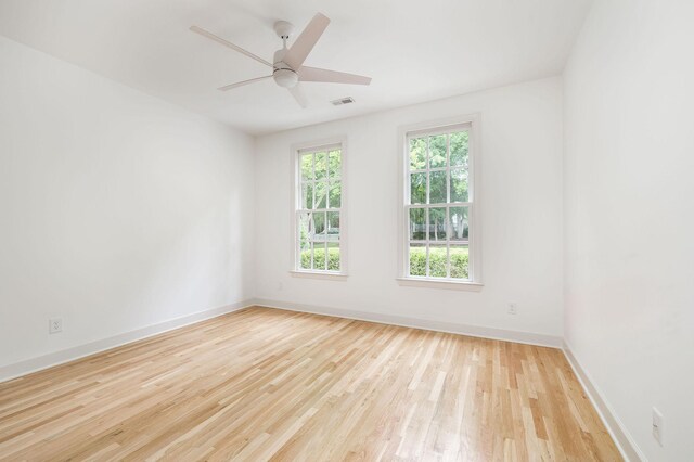 322 Starling Ln, Franklin, TN 37064 - empty room with wood finished floors and ceiling fan