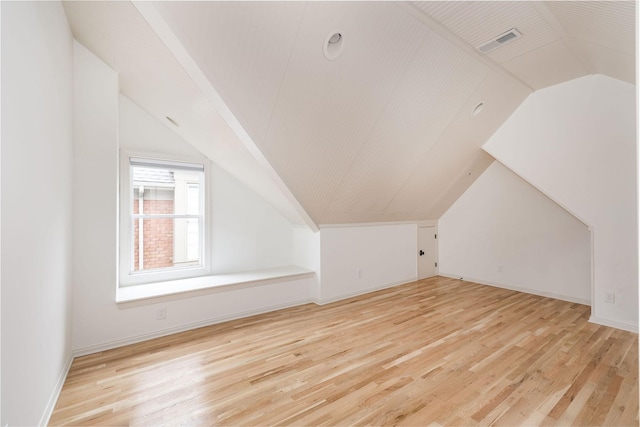 322 Starling Ln, Franklin, TN 37064 - additional living space with vaulted ceiling and light wood finished floors