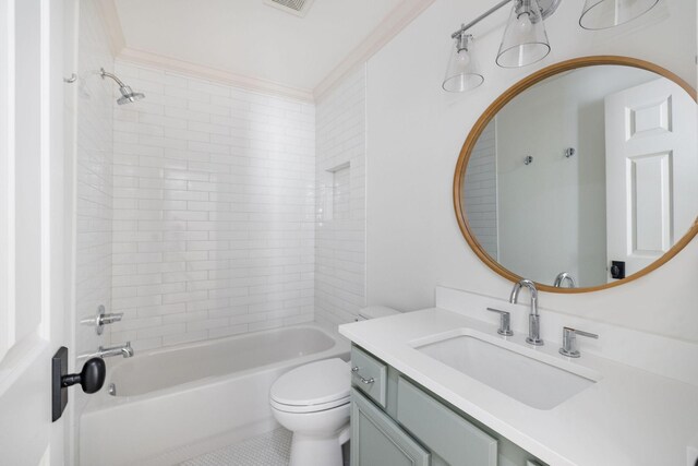 322 Starling Ln, Franklin, TN 37064 - full bath with vanity, washtub / shower combination, and tile patterned floors