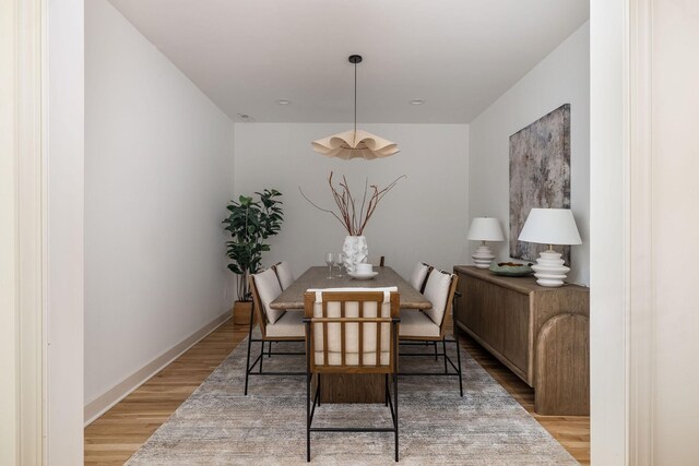 322 Starling Ln, Franklin, TN 37064 - dining area with light wood finished floors and recessed lighting