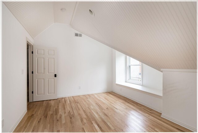 322 Starling Ln, Franklin, TN 37064 - bonus room featuring vaulted ceiling and light wood-style floors