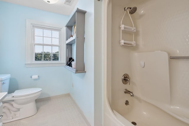 5013 Baker Rd, Murfreesboro, TN 37129 - bathroom with tile patterned floors and bathtub / shower combination