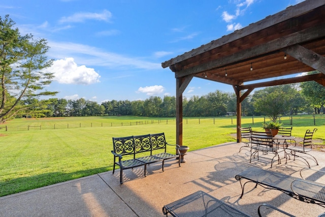 5013 Baker Rd, Murfreesboro, TN 37129 - view of patio / terrace with view of wooded area