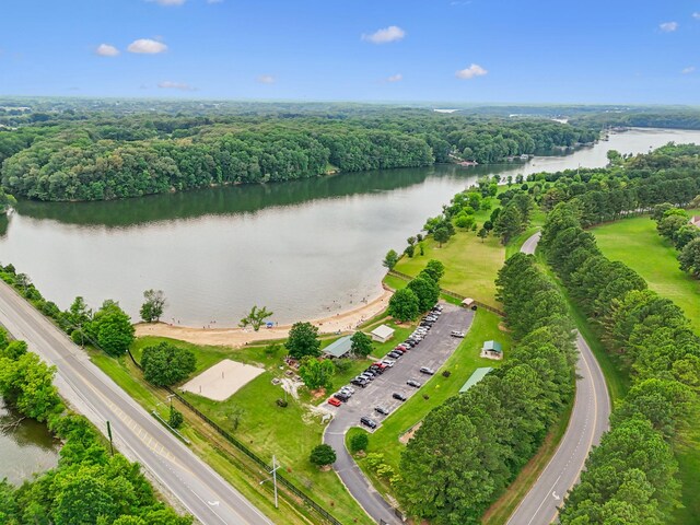 146 Island Way, Winchester, TN 37398 - drone / aerial view of a nearby body of water and a forest