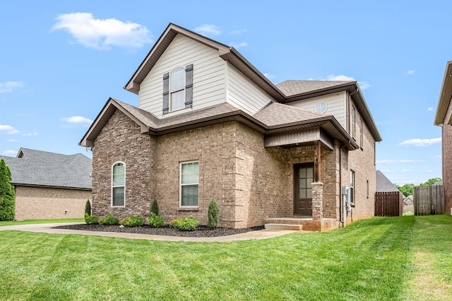 2816 Lightning Bug Dr, Murfreesboro, TN 37129 - view of front of property featuring roof with shingles and stone siding