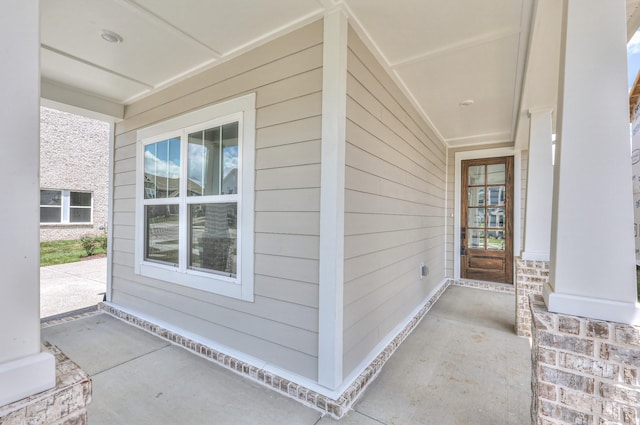 4025 Singing Creek Dr, Franklin, TN 37064 - view of exterior entry with a porch