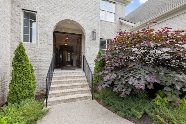 6013 Blackwell Ln, Franklin, TN 37064 - property entrance featuring brick siding