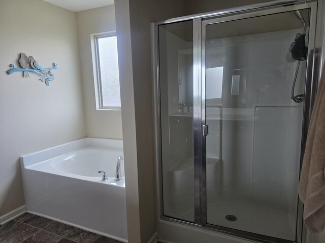 1736 Bellamy Ln, Murfreesboro, TN 37128 - full bathroom featuring a shower stall and a garden tub