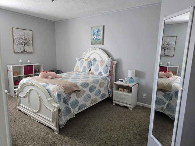 1736 Bellamy Ln, Murfreesboro, TN 37128 - bedroom featuring carpet floors and a textured ceiling