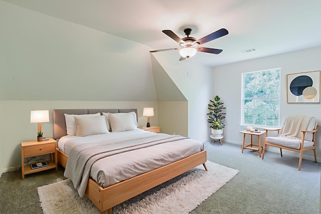 100 Crestfield Pl, Franklin, TN 37069 - carpeted bedroom with a ceiling fan and baseboards