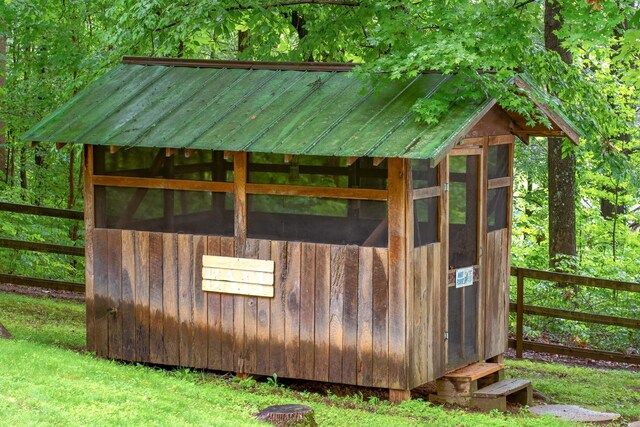 554 Hickman Shores Rd, Dover, TN 37058 - view of outdoor structure