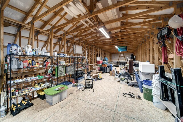 554 Hickman Shores Rd, Dover, TN 37058 - view of garage