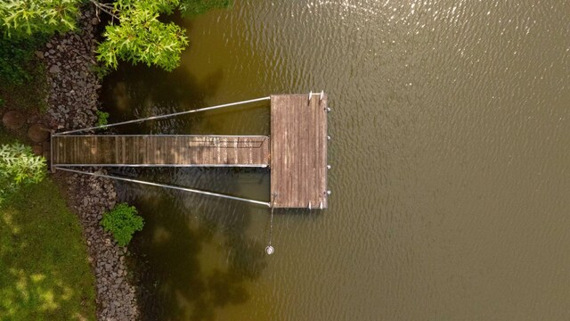 554 Hickman Shores Rd, Dover, TN 37058 - bird's eye view of a large body of water
