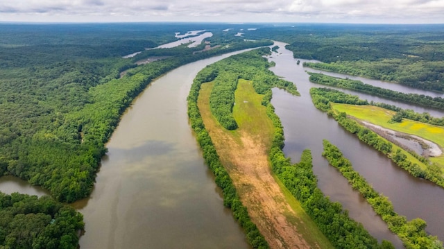 554 Hickman Shores Rd, Dover, TN 37058 - bird's eye view of a large body of water and a forest