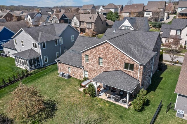 318 Finnhorse Ln, Franklin, TN 37064 - aerial view of residential area