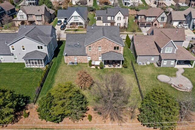 318 Finnhorse Ln, Franklin, TN 37064 - aerial view of residential area