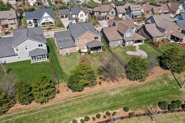 318 Finnhorse Ln, Franklin, TN 37064 - aerial view of residential area