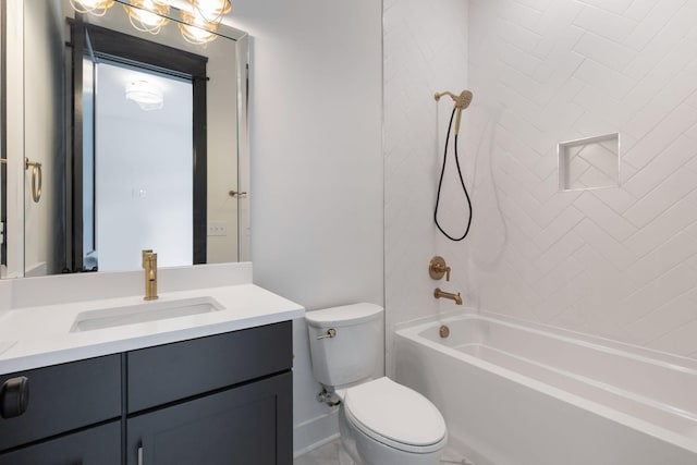 7312 Walker Rd, Fairview, TN 37062 - bathroom featuring vanity and tub / shower combination