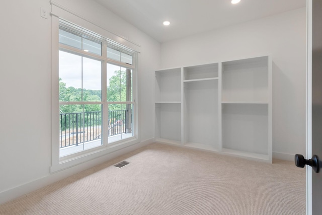 7312 Walker Rd, Fairview, TN 37062 - empty room featuring plenty of natural light, carpet flooring, and recessed lighting