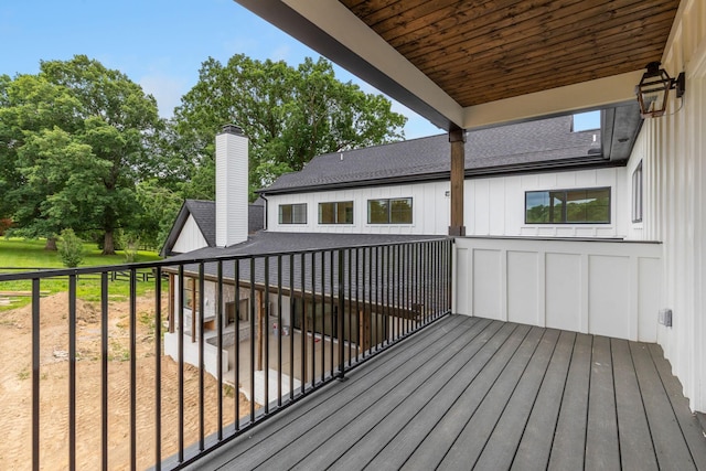 7312 Walker Rd, Fairview, TN 37062 - view of deck