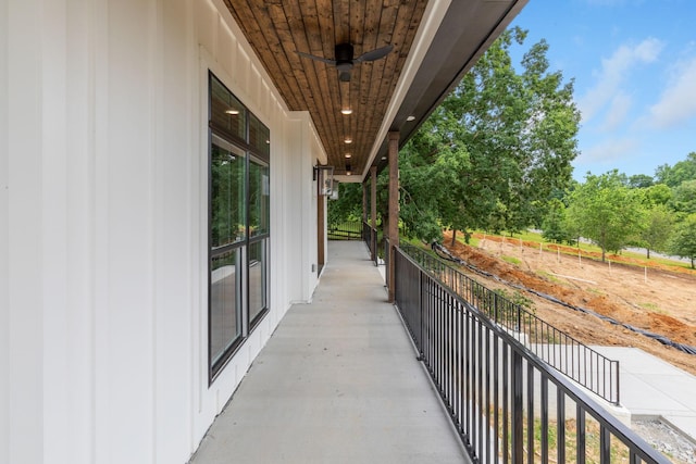 7312 Walker Rd, Fairview, TN 37062 - balcony with ceiling fan