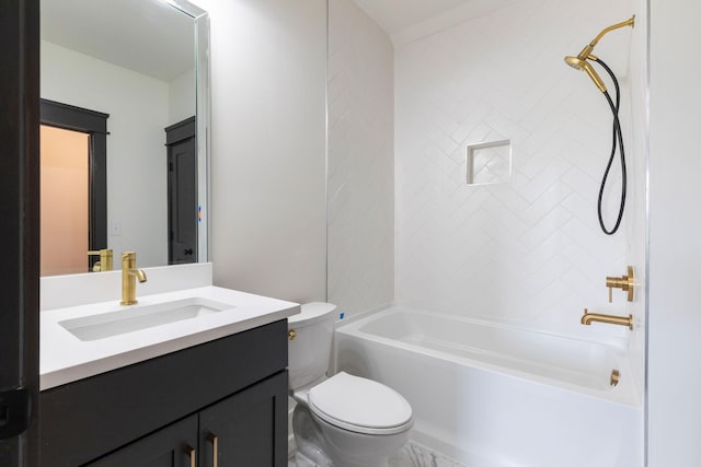 7312 Walker Rd, Fairview, TN 37062 - full bath with vanity and shower / bathtub combination