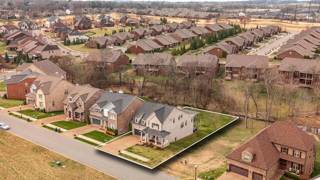 2044 Albatross Way, Gallatin, TN 37066 - aerial perspective of suburban area