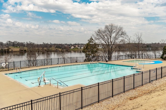 2044 Albatross Way, Gallatin, TN 37066 - community pool with a water view and a patio area