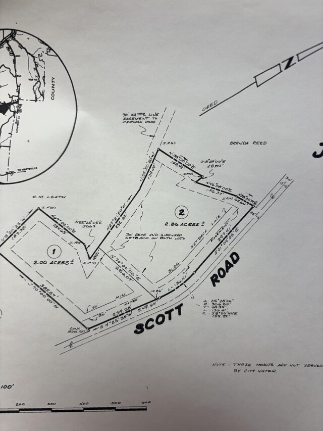 1010 Scott Rd, Bethpage, TN 37022 - survey map / technical document