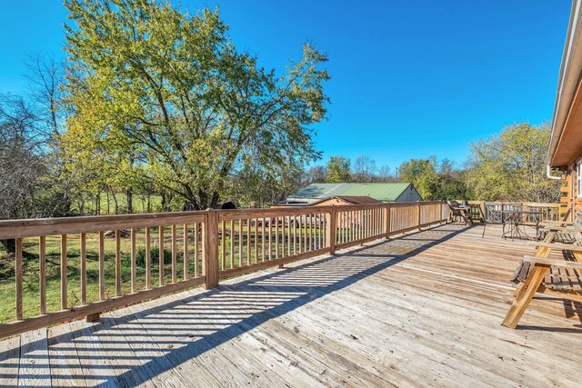 1010 Scott Rd, Bethpage, TN 37022 - view of wooden terrace