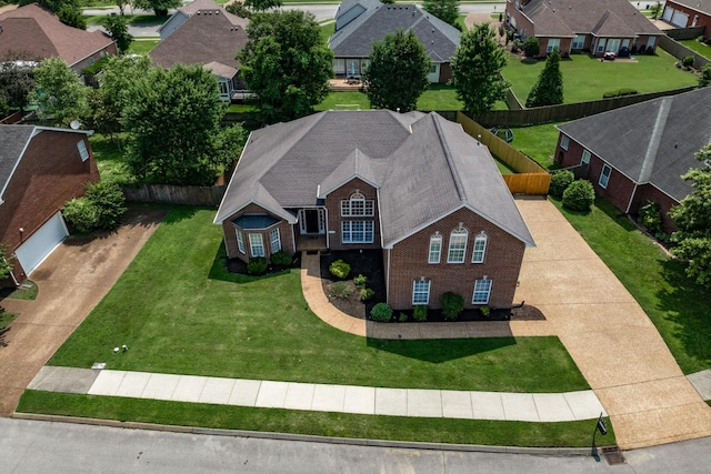 3134 Friars Bridge Pass, Franklin, TN 37064 - aerial perspective of suburban area