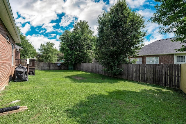3134 Friars Bridge Pass, Franklin, TN 37064 - view of fenced backyard
