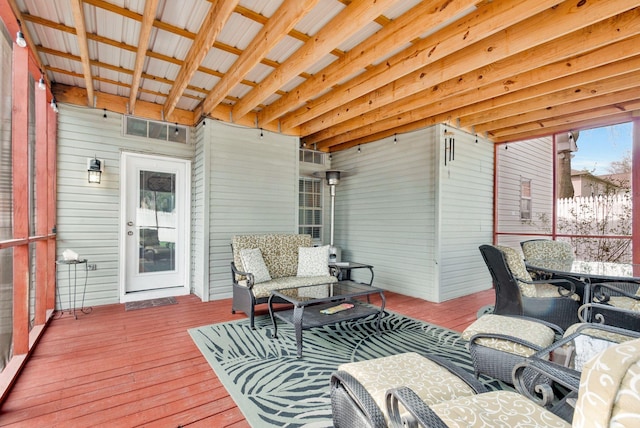 1707 University Dr, Columbia, TN 38401 - view of sunroom / solarium