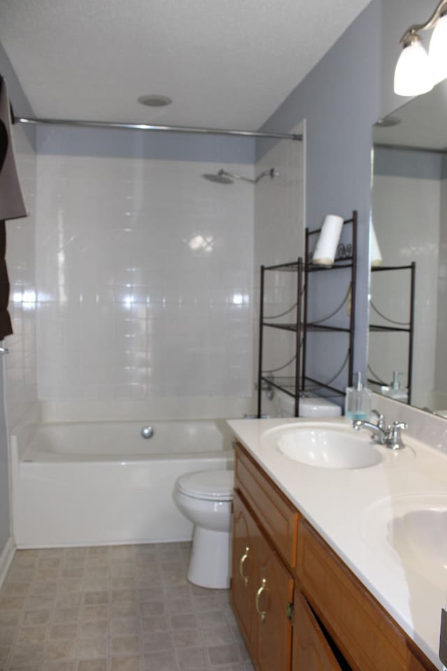 1969 Whirlaway Cir, Clarksville, TN 37042 - bathroom with shower / tub combination and double vanity
