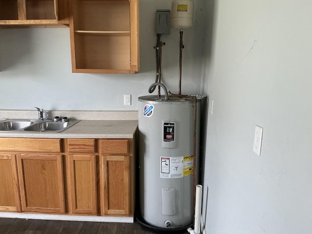 1904 E 31st Street Pl, Chattanooga, TN 37407 - utilities with water heater and a sink