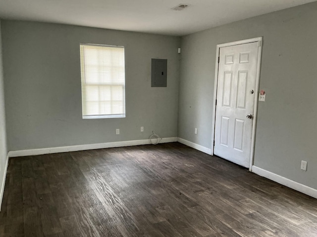 1904 E 31st Street Pl, Chattanooga, TN 37407 - unfurnished room featuring electric panel and dark wood-style flooring