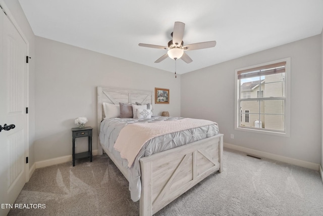 8012 Campbells Point Rd, Corryton, TN 37721 - bedroom featuring carpet flooring and ceiling fan