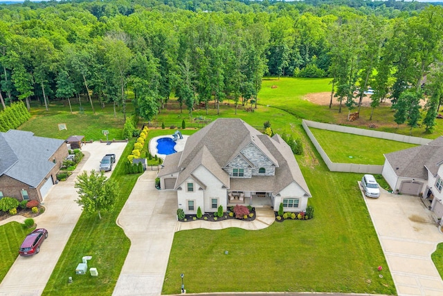 1150 Reda Dr, Clarksville, TN 37042 - view of subject property featuring a forest