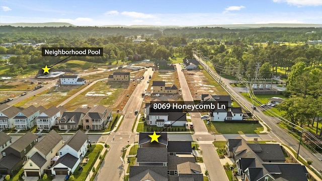 8069 Honeycomb Ln, Chattanooga, TN 37421 - view of property location with nearby suburban area