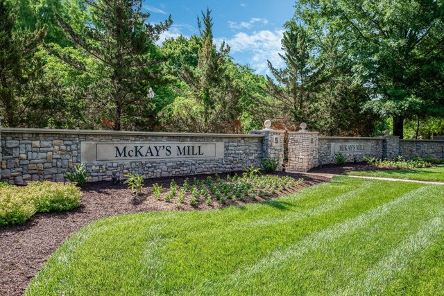 1209 Habersham Way, Franklin, TN 37067 - community / neighborhood sign with a yard