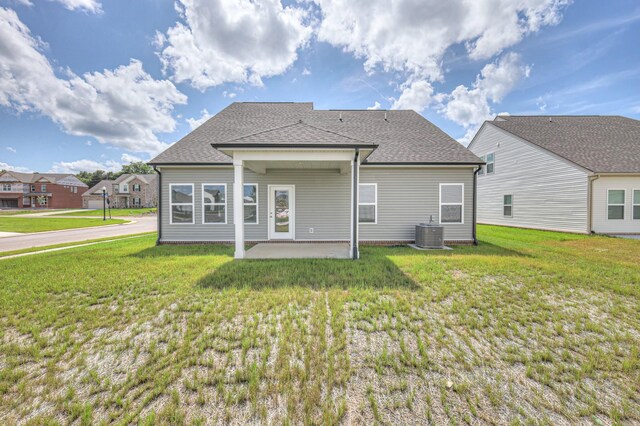 3600 Elene Way, Murfreesboro, TN 37129 - back of property with a patio, a yard, and a shingled roof