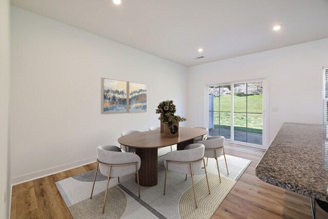 4316 Summercrest Blvd Unit 713, Antioch, TN 37013 - dining area featuring light wood-style flooring and recessed lighting