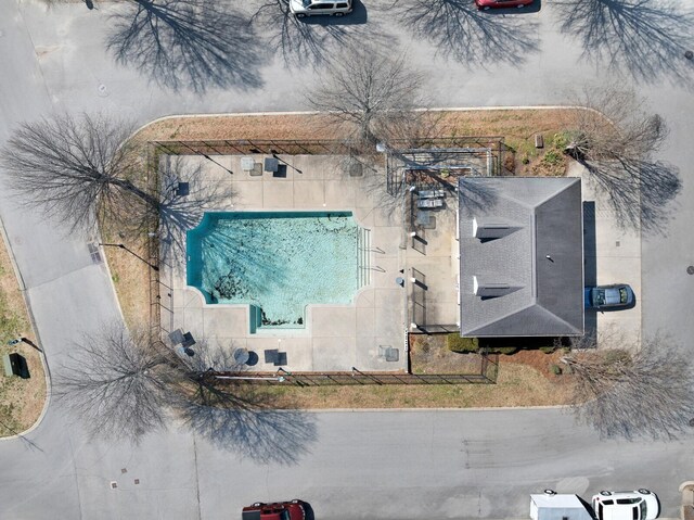 4316 Summercrest Blvd Unit 713, Antioch, TN 37013 - bird's eye view of a pool area