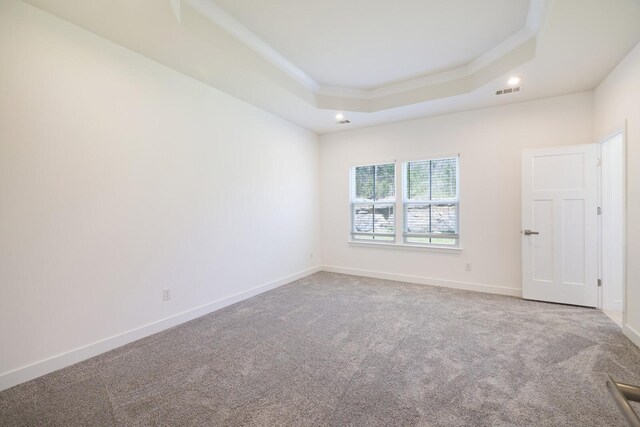 4316 Summercrest Blvd Unit 713, Antioch, TN 37013 - spare room featuring a raised ceiling, carpet, and recessed lighting
