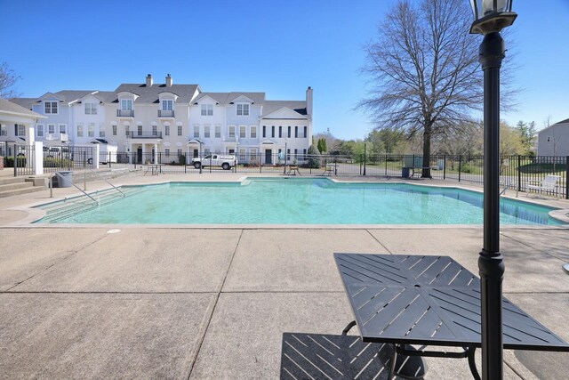 4316 Summercrest Blvd Unit 713, Antioch, TN 37013 - community pool featuring a residential view and a patio area